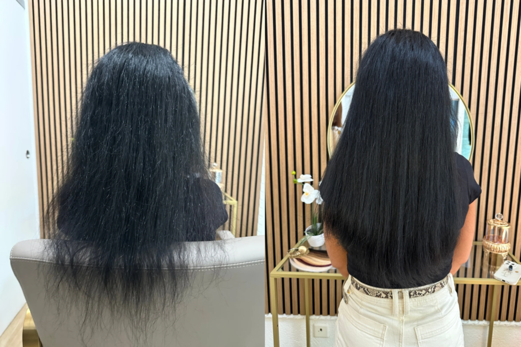 Haarverdichtung bei feinem Haar in Zürich – Vorher Nachher
